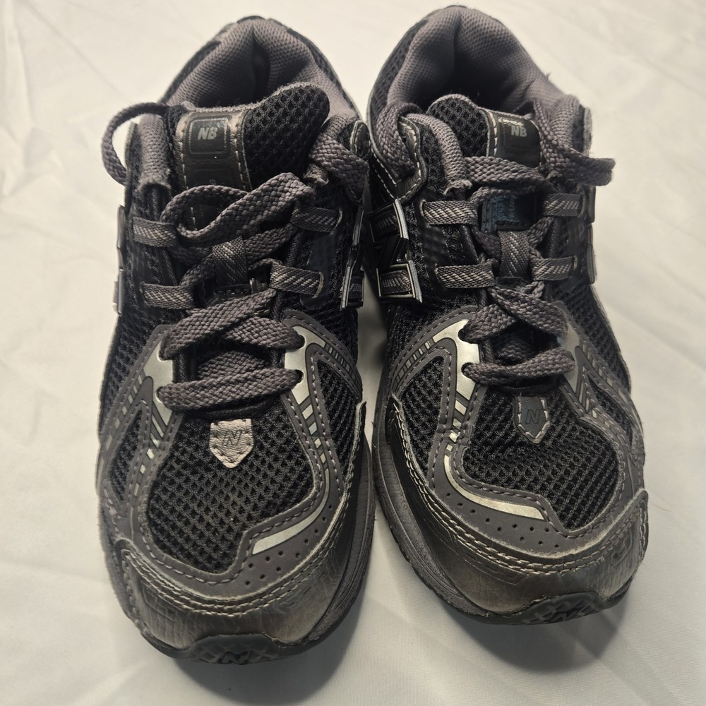New Balance Boys 1906 Sneakers Mesh Grey Black PC1906CG Size 13 Kids